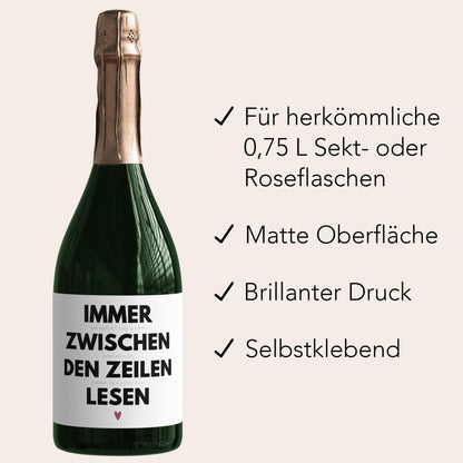 Ihr werdet Oma und Opa Sektetiketten personalisiert Schwangerschaft verkünden Großeltern Flaschenetiketten Geschenk 2 Stück | 10x12 cm