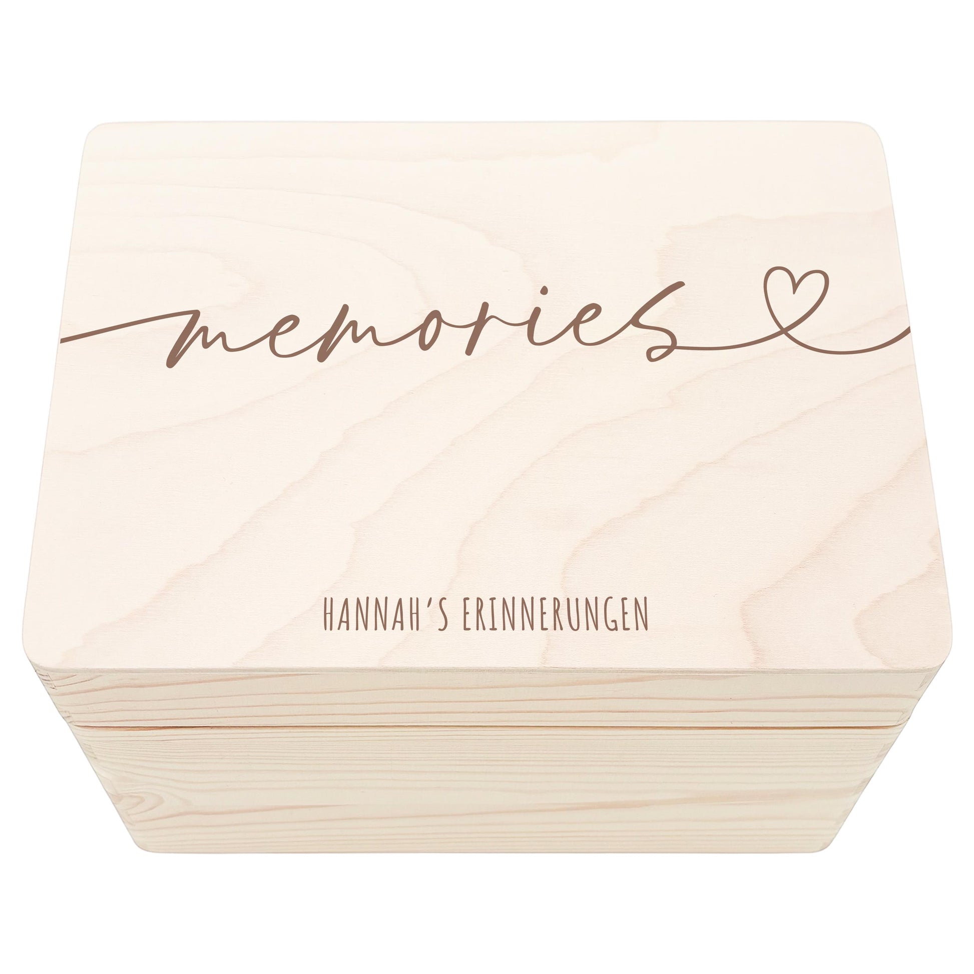 Erinnerungskiste Hochzeit personalisiertes Hochzeitsgeschenk für Brautpaar Holzkiste Erinnerungsbox Geschenkkiste Geschenkbox 30x20x13 cm