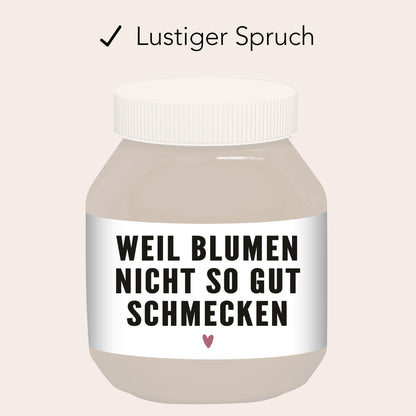 Schokoaufstrich Etiketten personalisiert Geburtstagsgeschenk Aufkleber für z.B. Glas Nutella Geschenk zum Geburtstag | 2 Stück