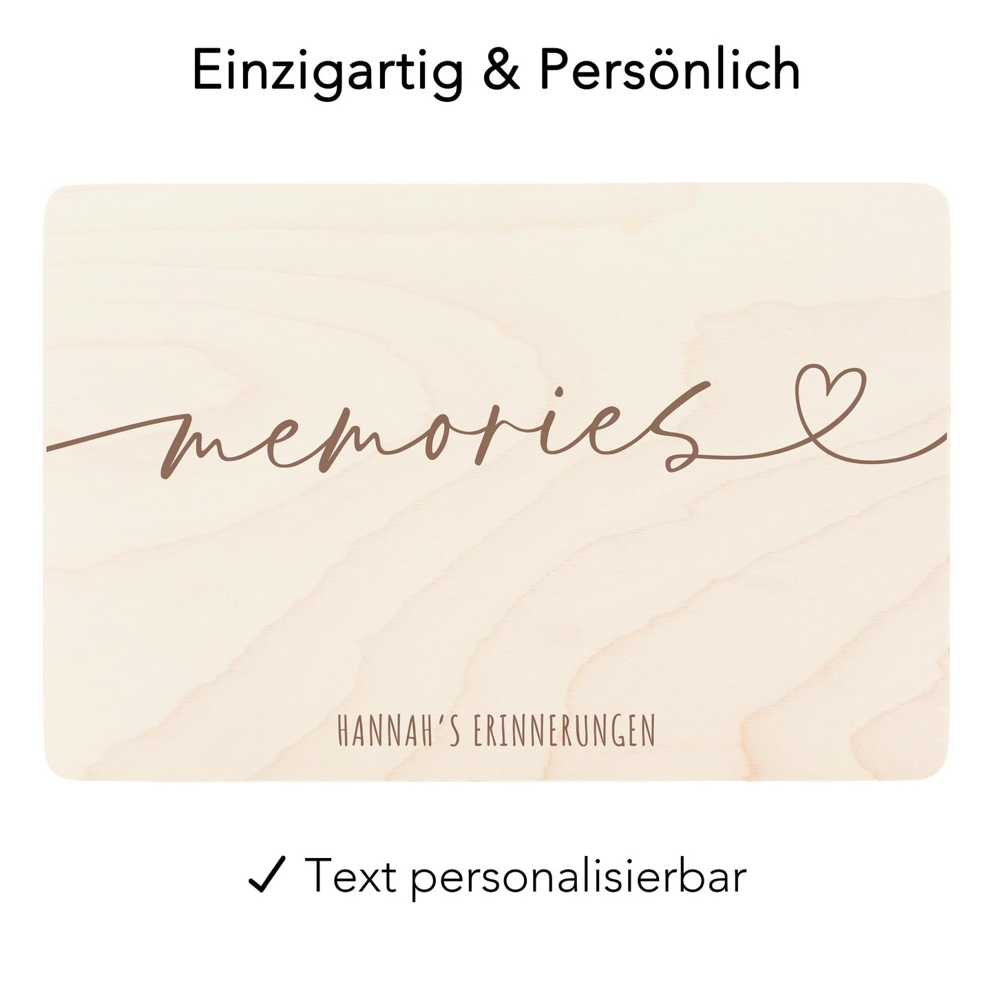 Erinnerungskiste Hochzeit personalisiertes Hochzeitsgeschenk für Brautpaar Holzkiste Erinnerungsbox Geschenkkiste Geschenkbox 30x20x13 cm