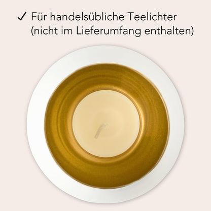 Erinnerungslicht Trauergeschenk Trauerkerze personalisiert Windlicht aus Glas Trauer Geschenk für Hinterbliebene Trauerlicht (Weiss)