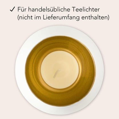 Trauergeschenk Trauerkerze personalisiert Andenken an Verstorbene Windlicht Trauer Geschenk für Hinterbliebene Trauerlicht (Weiß)
