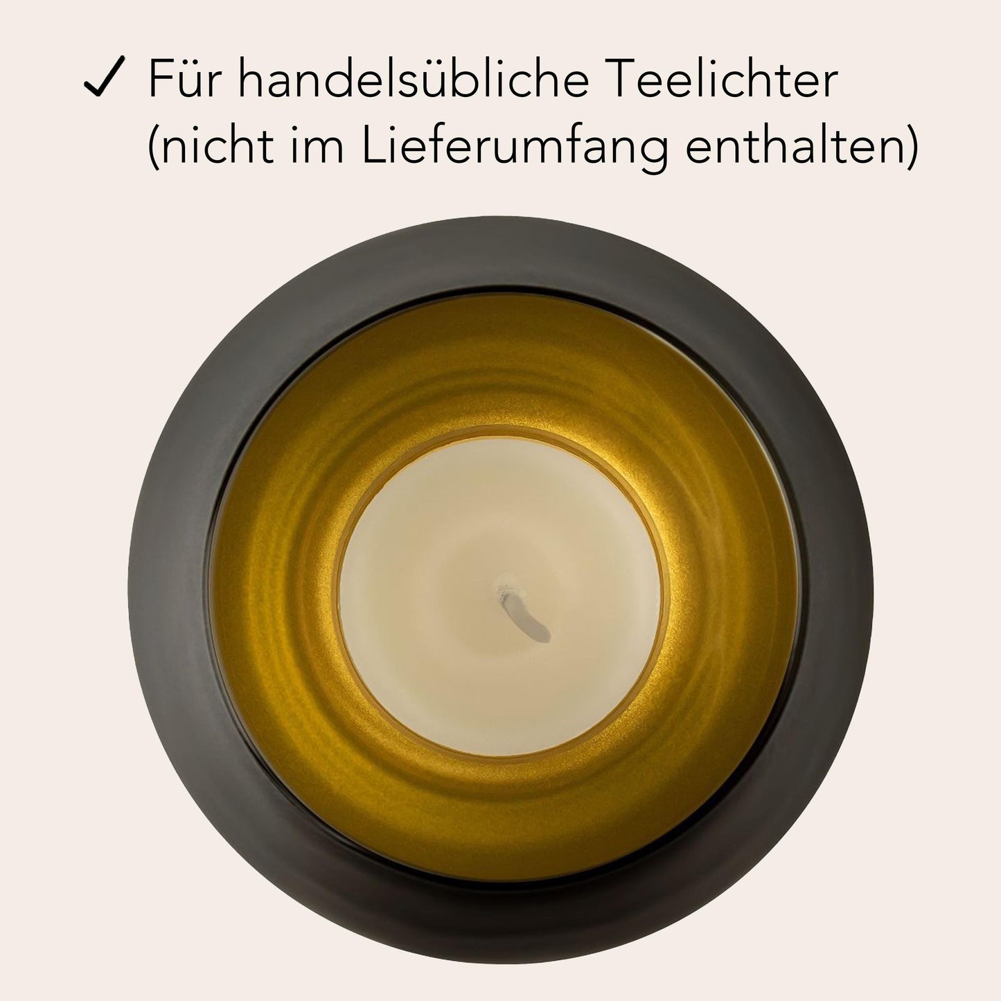 Schön dass es Dich gibt Geschenk Freundin Windlicht personalisiert Teelicht Kerzenglas mit Gravur (Schwarz)