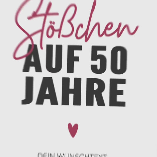 50. Geburtstag Frau Weinetiketten personalisierte Flaschenetiketten Geburtstagsgeschenk Geschenk Etiketten selbstklebend 2 Stück | 10x12 cm