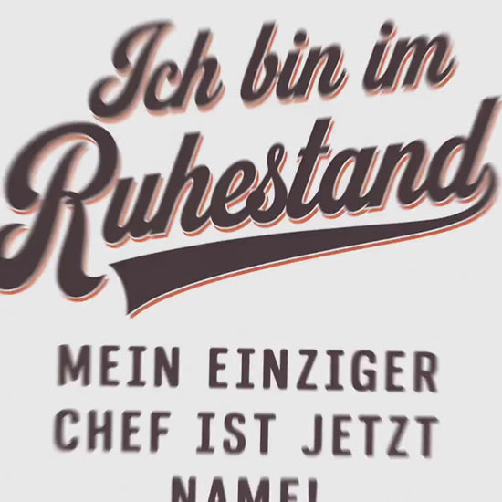 Rente Geschenk Mann Bieretiketten personalisiert Flaschenetikett Bier Rentner Ruhestand selbstklebende Etiketten 2 Stück | 9x9 cm