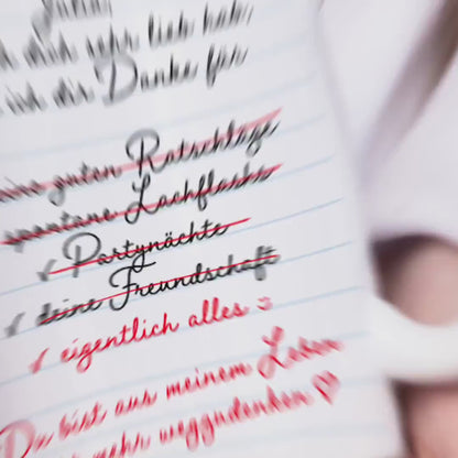 Dankeschön Geschenk Freundin Tasse personalisiert Freundinnengeschenk Freundschaft