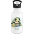 Trinkflasche Kinder Namen Schildkröte Edelstahl
