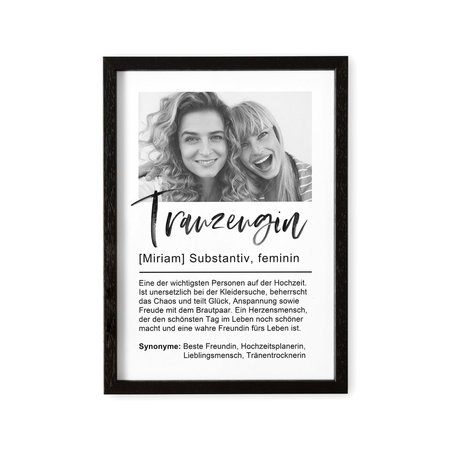 Trauzeugin Definition Poster Foto Trauzeugin