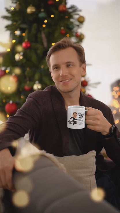 Jahrestag Geschenk Für Ehemann & Freund Personalisierte Tasse Mit Foto Lustiges Geschenk