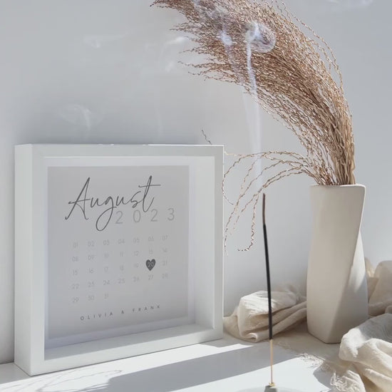 Jahrestag Poster Personalisiertes Bild Zum Hochzeitstag Jahrestagsgeschenk (OHNE RAHMEN)