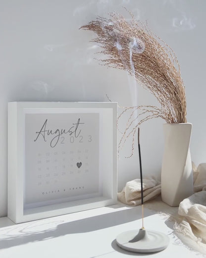 Jahrestag Poster Personalisiertes Bild Zum Hochzeitstag Jahrestagsgeschenk (OHNE RAHMEN)