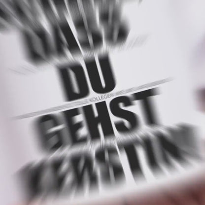 Schade dass du gehst Tasse Personalisiert zum Abschied Kollegin Kollege Jobwechsel Lustiges Abschiedsgeschenk Arbeitskollegin