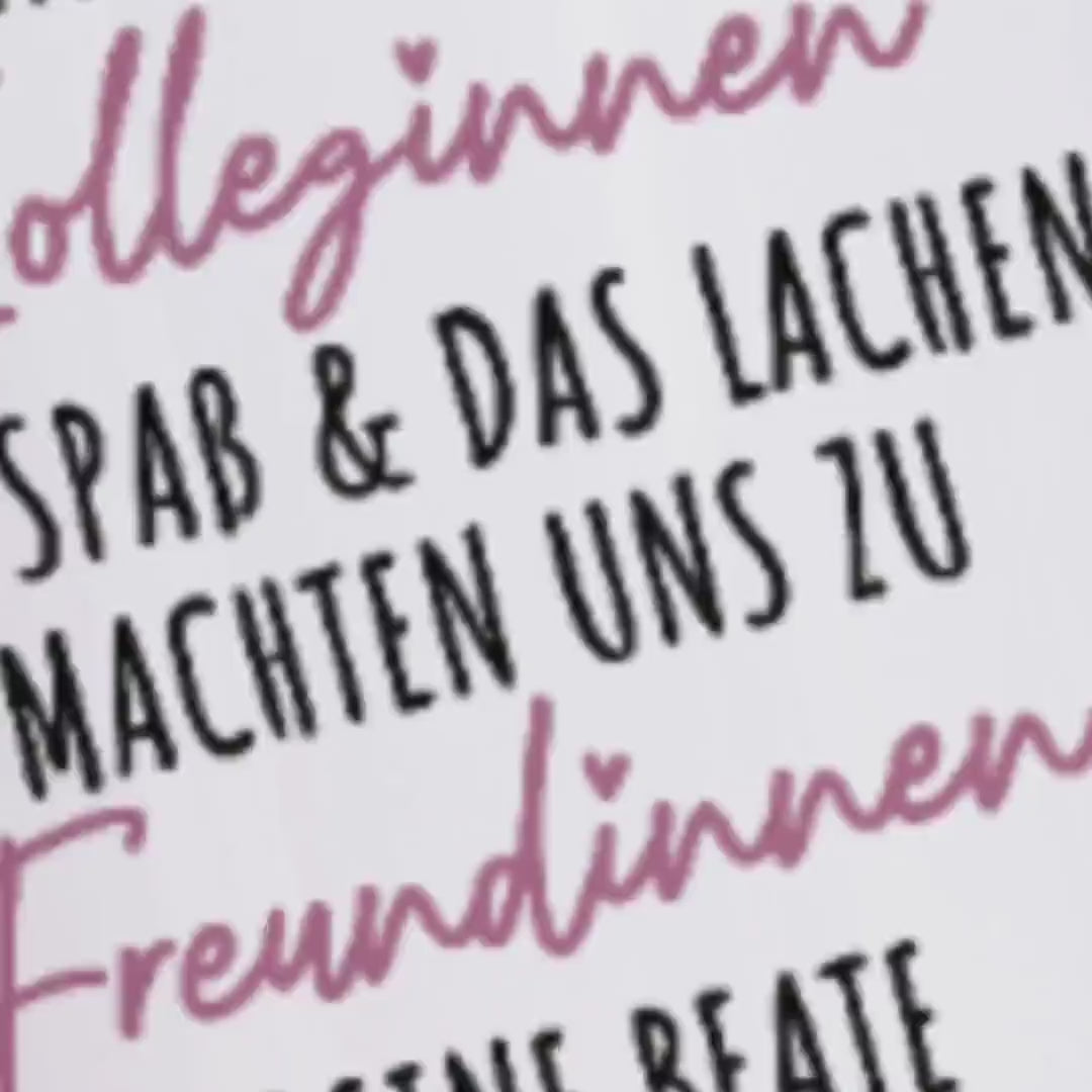 Der Zufall machte uns zu Kolleginnen Tasse Personalisiert Name Arbeitskollegin Abschied Freundinnen Geschenk