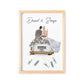 Geldgeschenk Zur Hochzeit Personalisierbares Bild Mit Braut & Bräutigam