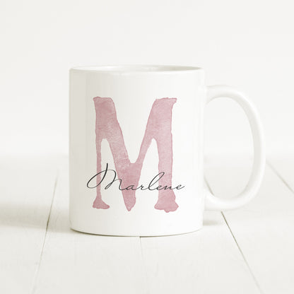 Namenstasse Personalisiert Buchstaben Tasse Keramik Namensgeschenk