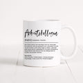 Arbeitskollegin Tasse Personalisiert Name Definition Büro Kollegin Geschenk