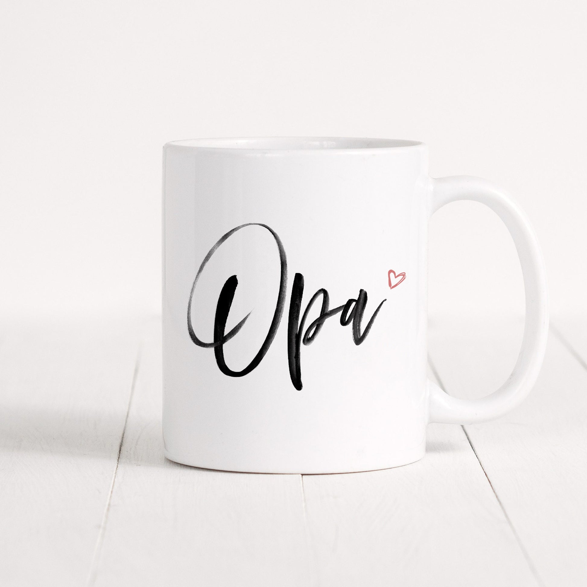 Opa Tasse Keramik Herz Großvater Geschenk