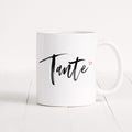 Tante Tasse Keramik Herz Patentante Geschenk