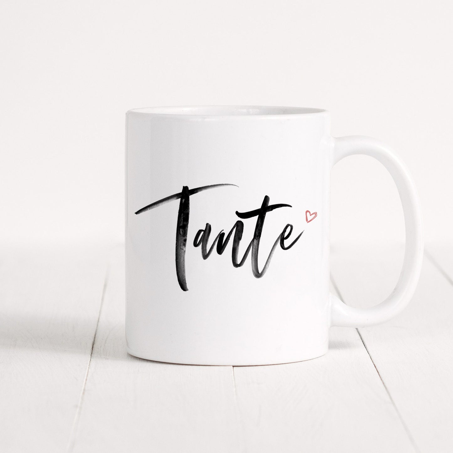 Tante Tasse Keramik Herz Patentante Geschenk