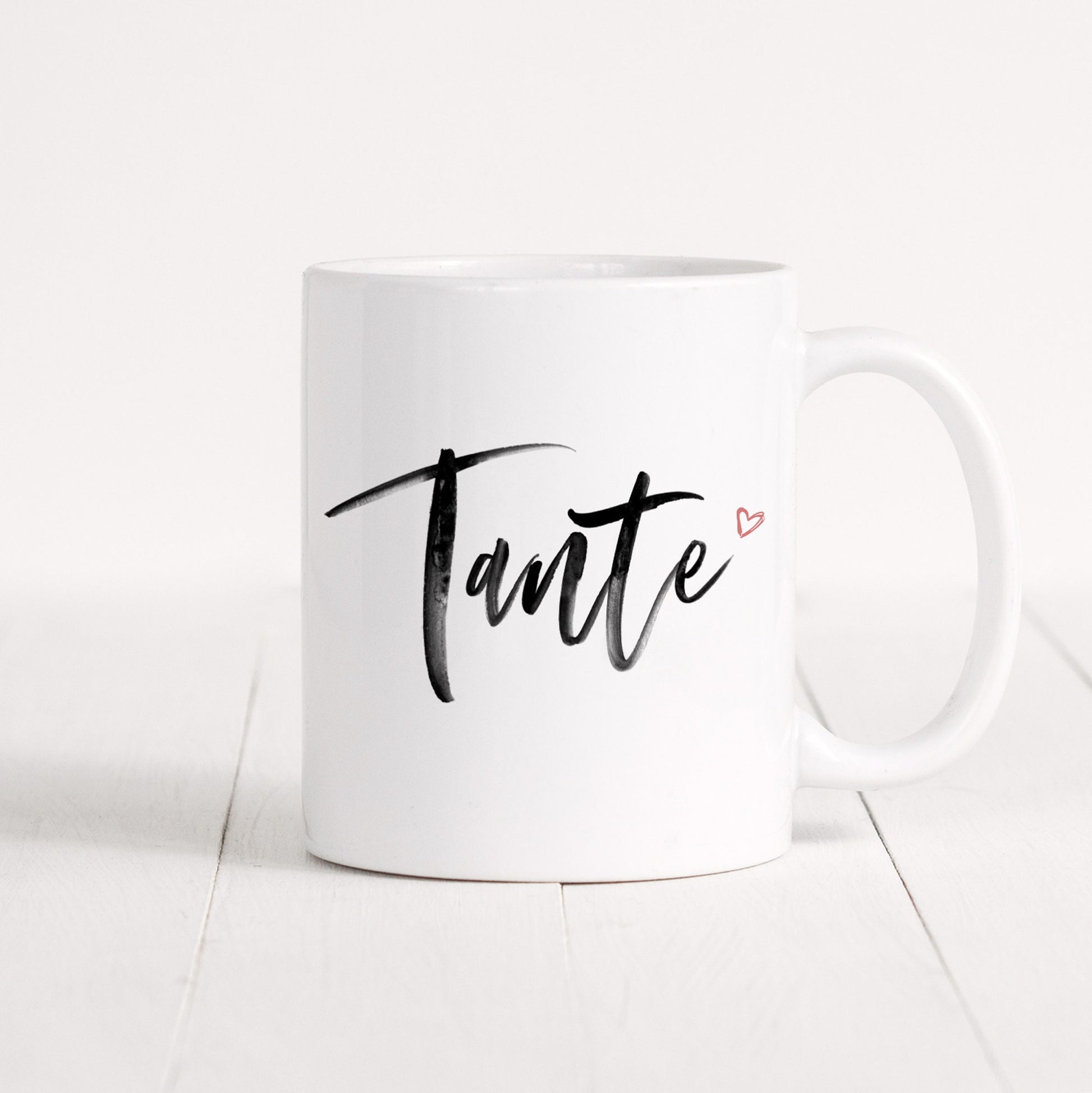 Tante Tasse Keramik Herz Patentante Geschenk