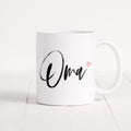 Oma Tasse Keramik Herz Großmutter Geschenk
