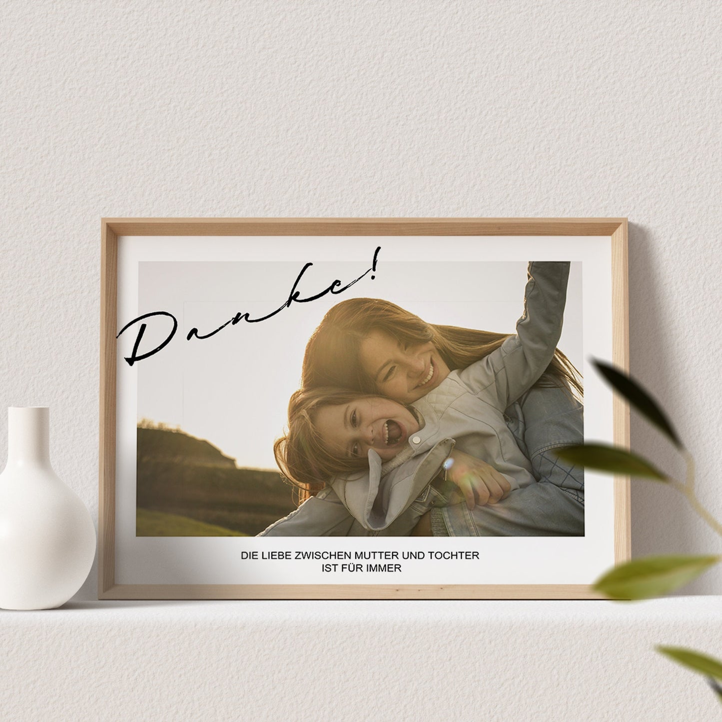 Geschenk Mama Personalisiert | Poster Mit Eigenem Foto & Spruch Personalisierbar
