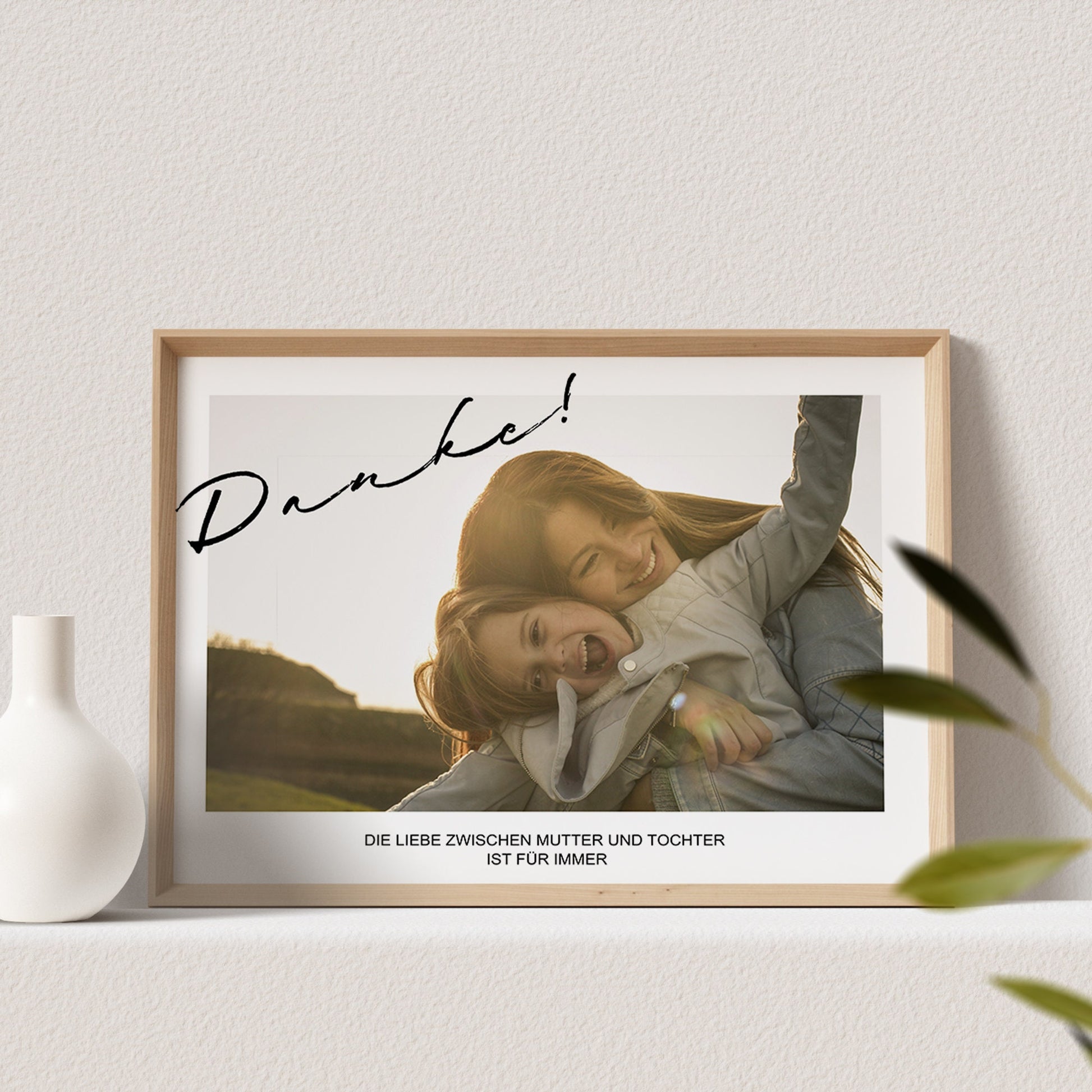Geschenk Mama Personalisiert | Poster Mit Eigenem Foto & Spruch Personalisierbar