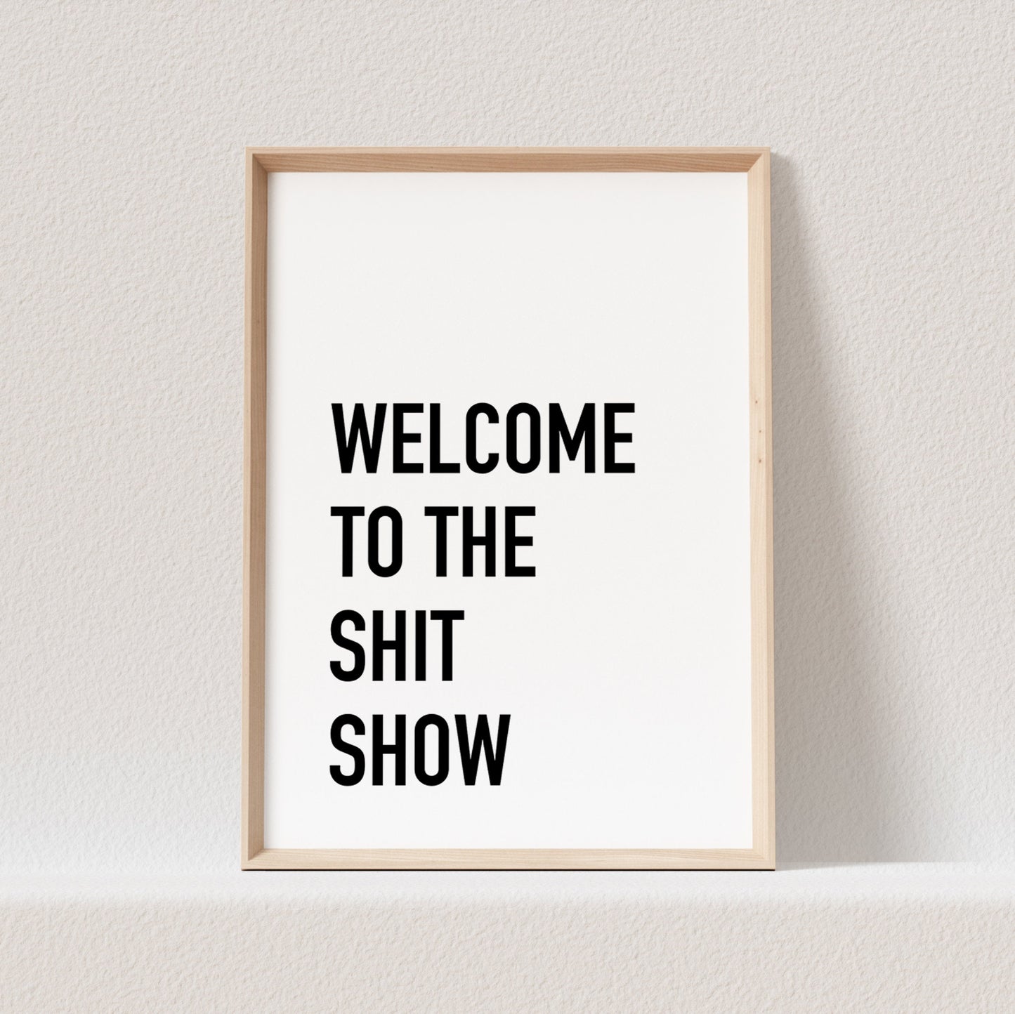 Badezimmer Poster Gäste WC Toilette Badezimmer Bild Gästebad Bad Geschenk zum Einzug