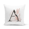 Kissen Personalisiert Buchstabenkissen Mit Name Buchstabe Blumen Floral Namensgeschenk