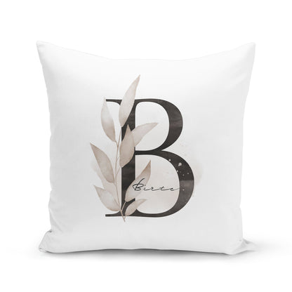 Kissen Personalisiert Buchstabenkissen Mit Name Buchstabe Blumen Floral Namensgeschenk