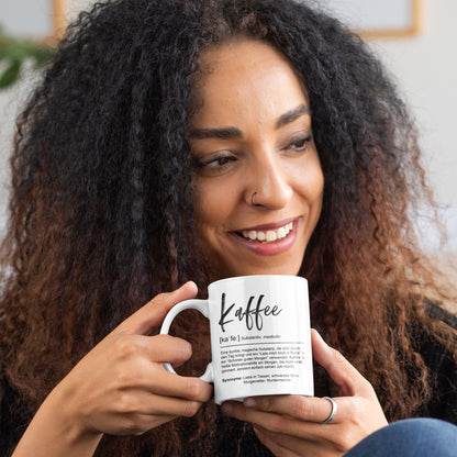 Kaffeetasse Kaffee Definition Tasse Lustiges Geschenk Kaffeetrinker Kaffeeliebhaber