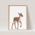 Kinderzimmer Poster Reh Rekitz Baby Waldtiere Tiere Babyzimmer Bild Geschenk
