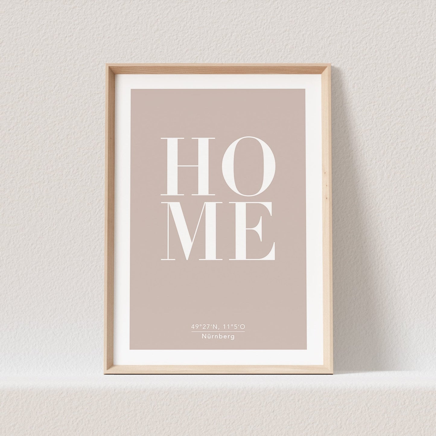 Home Poster Personalisiert Koordinaten Stadt Ort Zu Hause Heimat Personalisiertes Geschenk