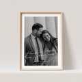 Hochzeitsposter Personalisiert Fotoposter Foto Datum Namen Ort Hochzeit Geschenk Hochzeitstag Hochzeitsgeschenk