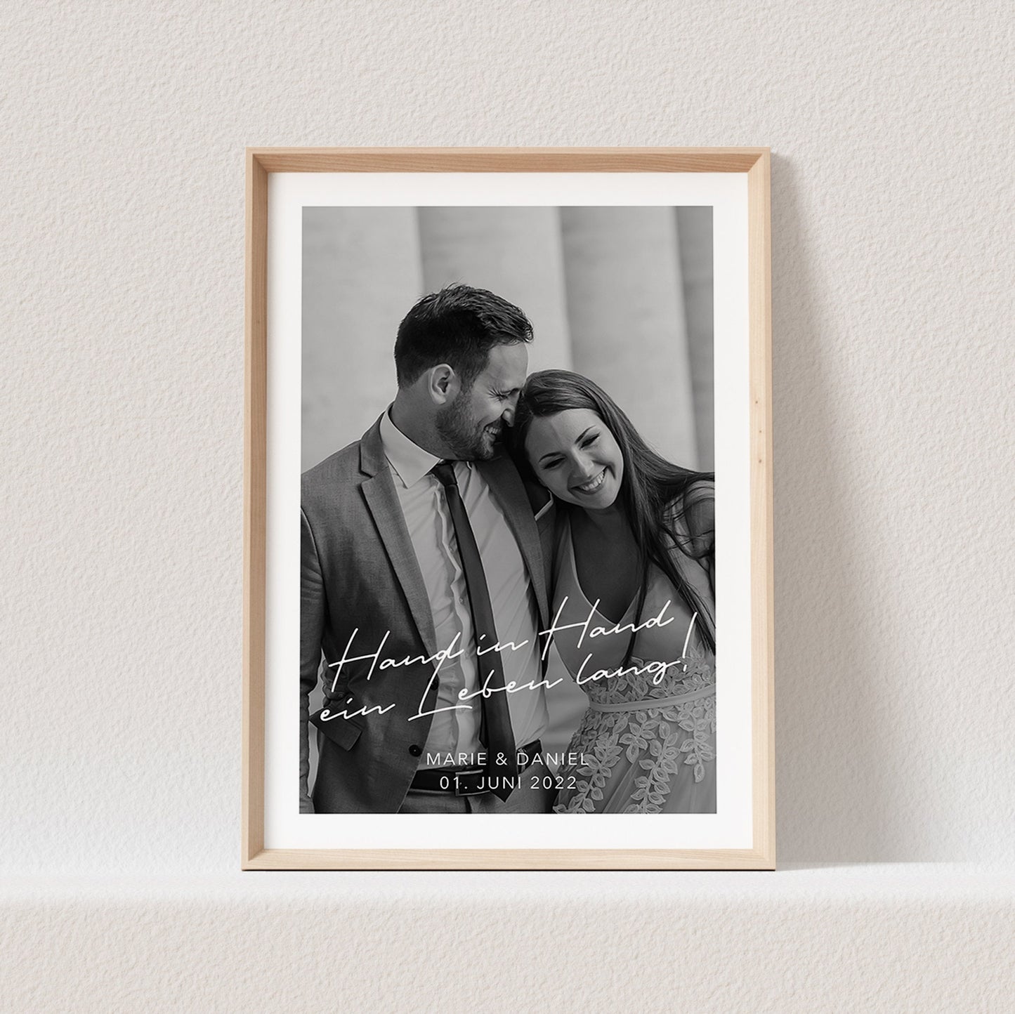 Hochzeitsposter Personalisiert Fotoposter Foto Datum Namen Ort Hochzeit Geschenk Hochzeitstag Hochzeitsgeschenk