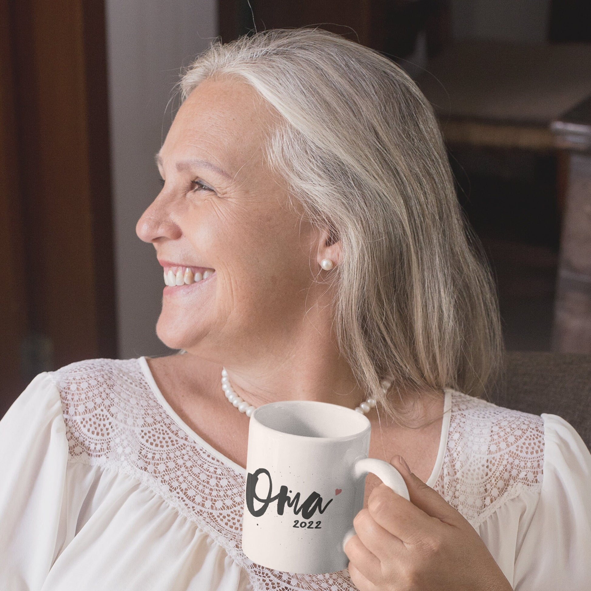 Tassenpaar Oma Opa 2022 Tasse Werdende Großeltern Großmutter Großvater Geschenk Schwangerschaft Verkünden