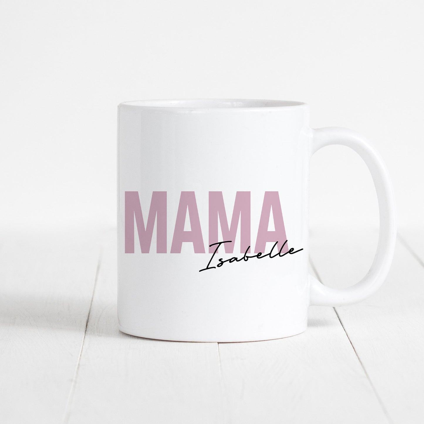 Mama Tasse Keramik Personalisiert mit Namen Verschiedene Farben Mutter Geschenk Geburtstag Muttertag Muttertagsgeschenk