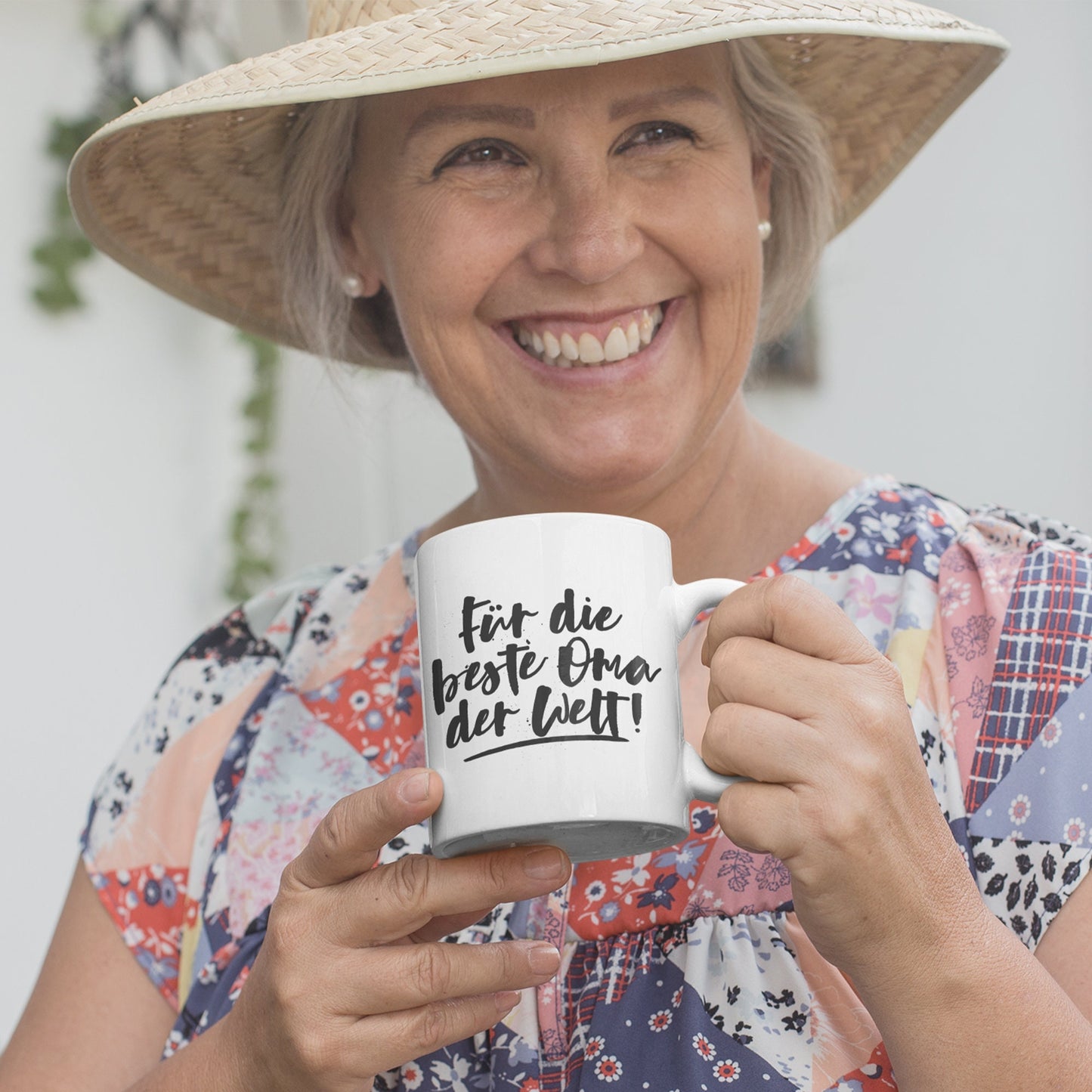 Für Die Beste Oma Der Welt Tasse Keramik Keramiktasse Enkelkind Großmutter Geschenk