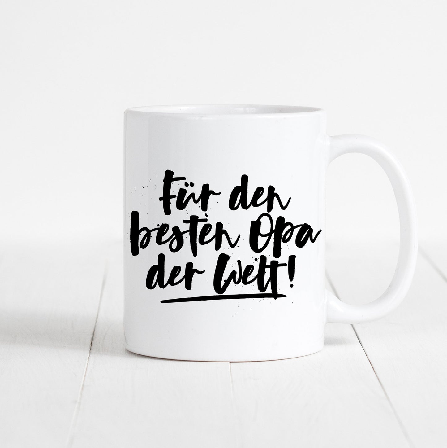 Für Den Besten Opa Der Welt Tasse Keramik Keramiktasse Enkelkind Großvater Geschenk