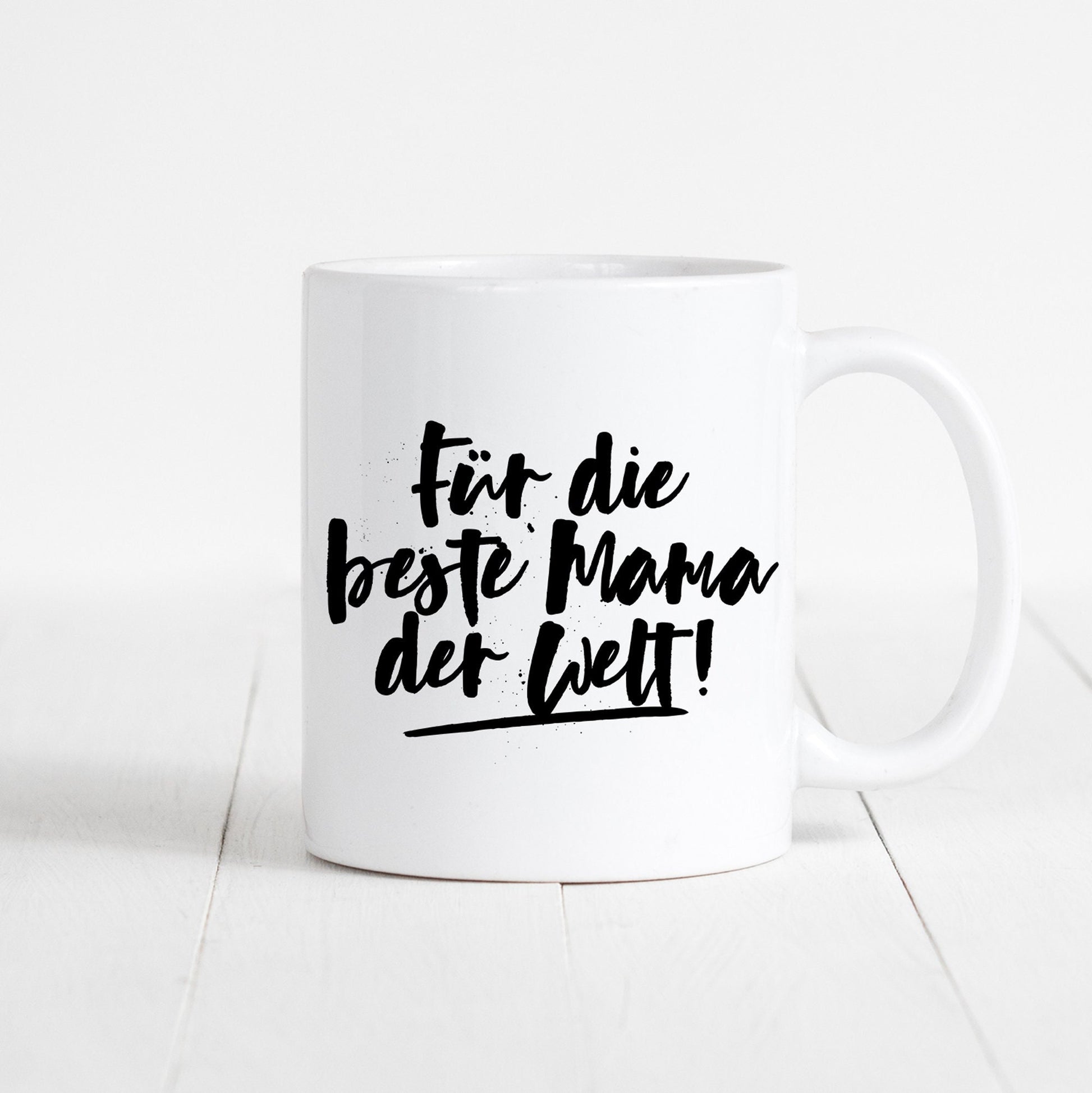 Für Die Beste Mama Der Welt Tasse Keramik Keramiktasse Mutter Geschenk