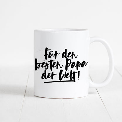 Für Den Besten Papa Der Welt Tasse Keramik Keramiktasse Vater Geschenk