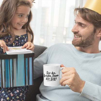 Für Den Besten Papa Der Welt Tasse Keramik Keramiktasse Vater Geschenk