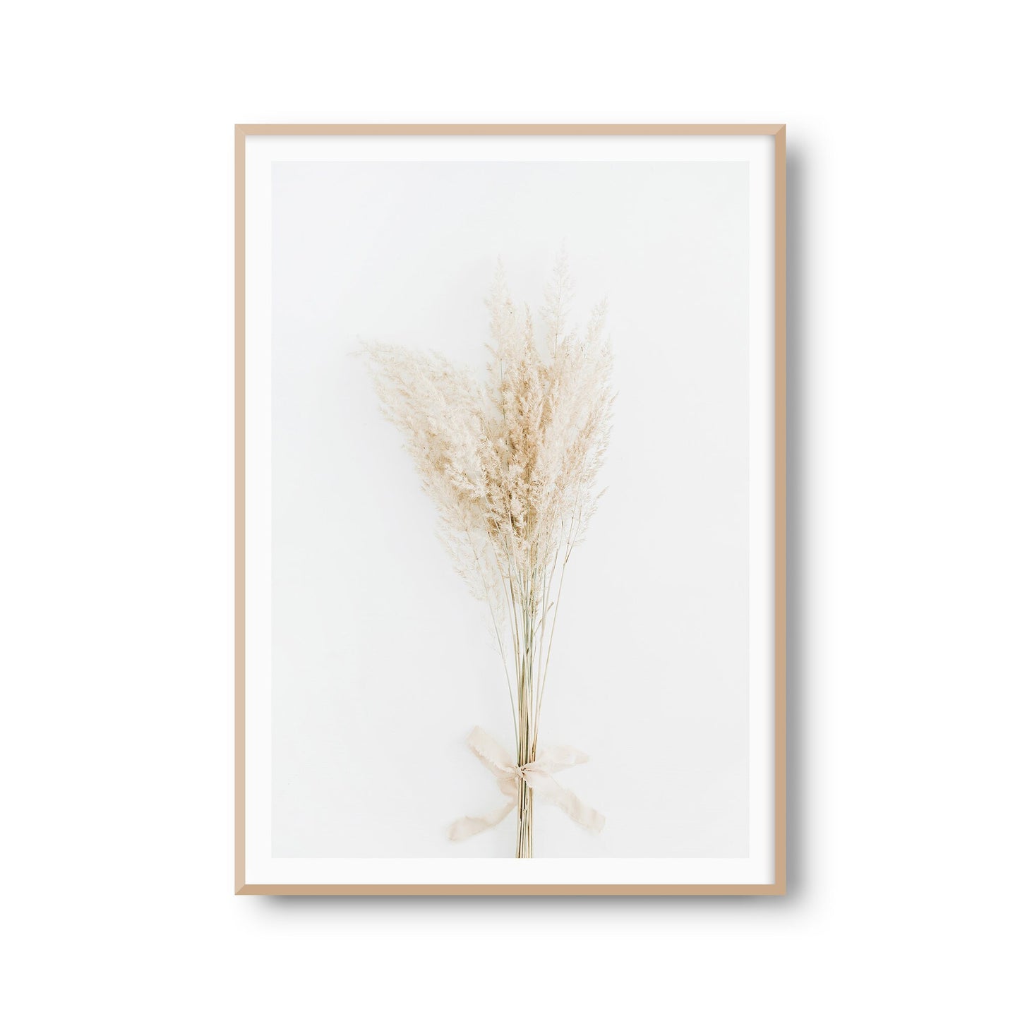 Wanddeko Poster "Wedel" Trockenblumen Fotoprint Kunstdruck Bild Fotografie Print Wandbild Kunstdruck (OHNE RAHMEN)