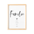 Bild Familie Family Poster Personalisiertes Familienposter Familienbild Geschenk