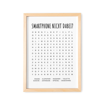 Badezimmer Deko Suchsel Bild Lustiges Rätsel Für Das Gäste WC Toilette Geschenk zum Einzug