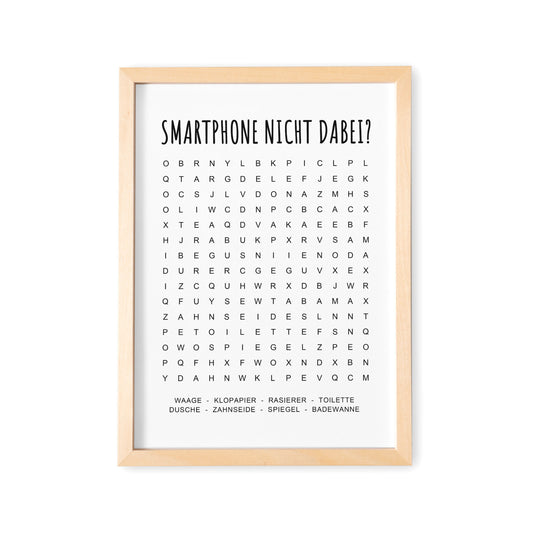 Badezimmer Deko Suchsel Bild Lustiges Rätsel Für Das Gäste WC Toilette Geschenk zum Einzug