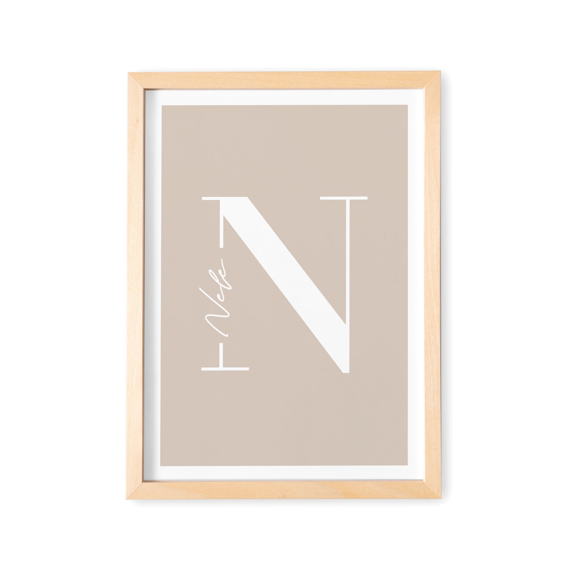 Namensposter Babyparty Geschenk Für Das Babyzimmer Poster Bild Mit Buchstabe