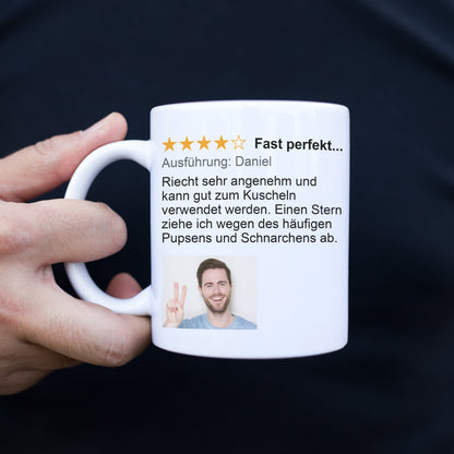 Personalisierte Tasse Für Freund Ehemann Lustiges Geschenk Zum Jahrestag Valentinstag Hochzeitstag