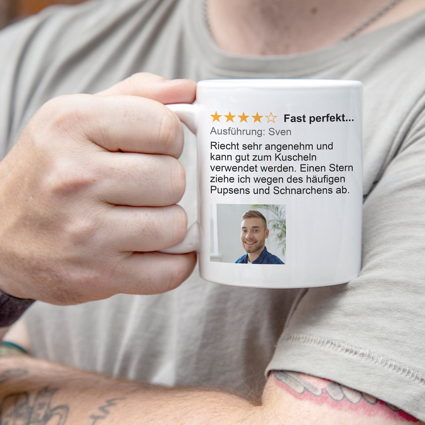 Personalisierte Tasse Für Freund Ehemann Lustiges Geschenk Zum Jahrestag Valentinstag Hochzeitstag