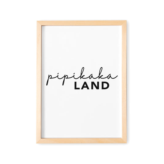 Pipikakaland Poster Badezimmer Deko Gäste WC Bild Für Die Toilette